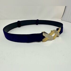 Precious Vintage Carslile Royal purple and Gold belt